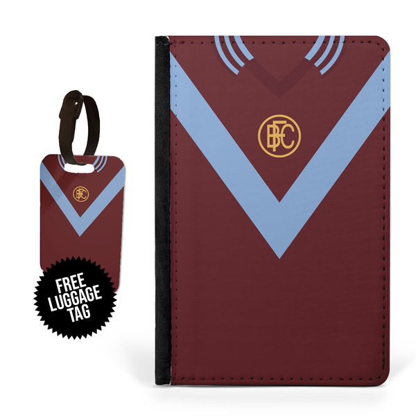 Burnley Chevron Passport Case