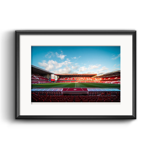 Official Nottingham Forest Dugouts Print