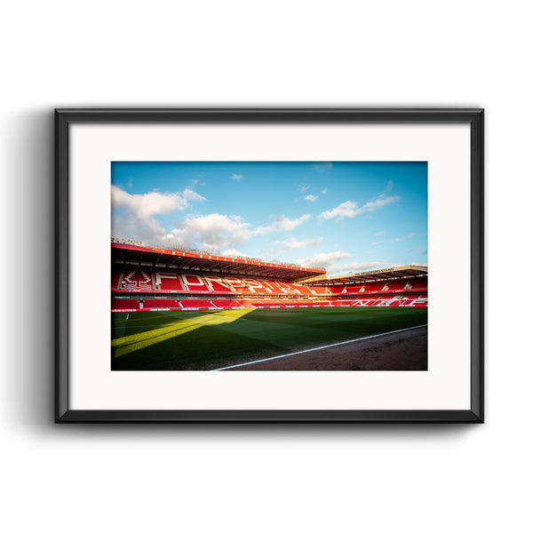 Official Nottingham Forest Pitchside Print