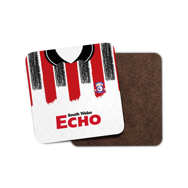 Cardiff City 94 Away Coaster