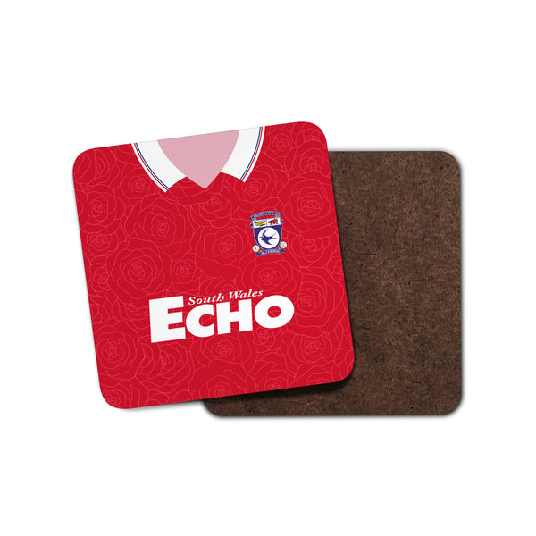 Cardiff City 93 Away Coaster