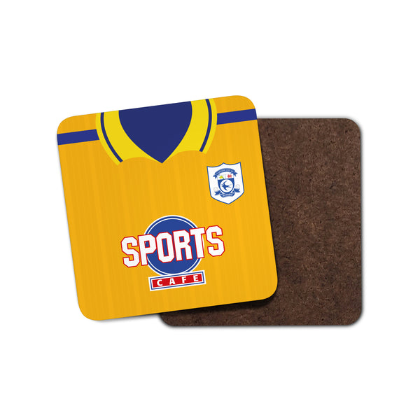 Cardiff City 99 Away Coaster