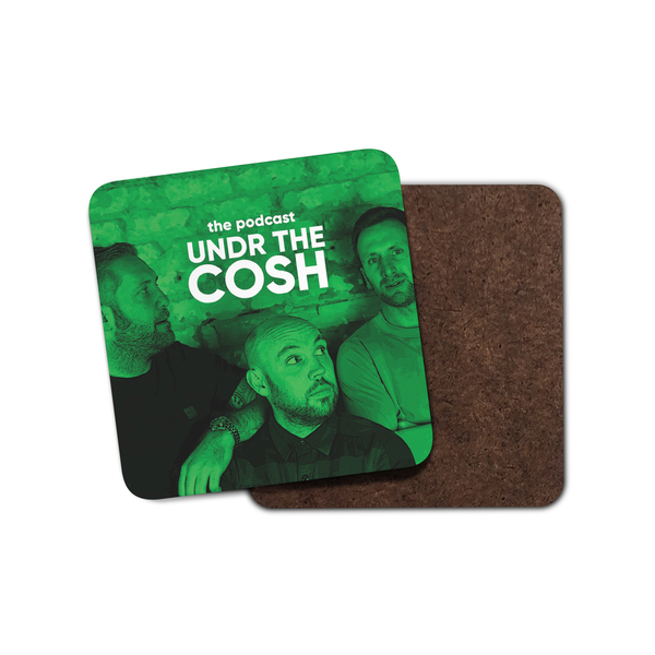 Undr The Cosh Logo Coaster