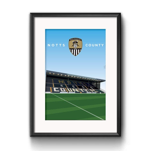 Notts County Stadium Print