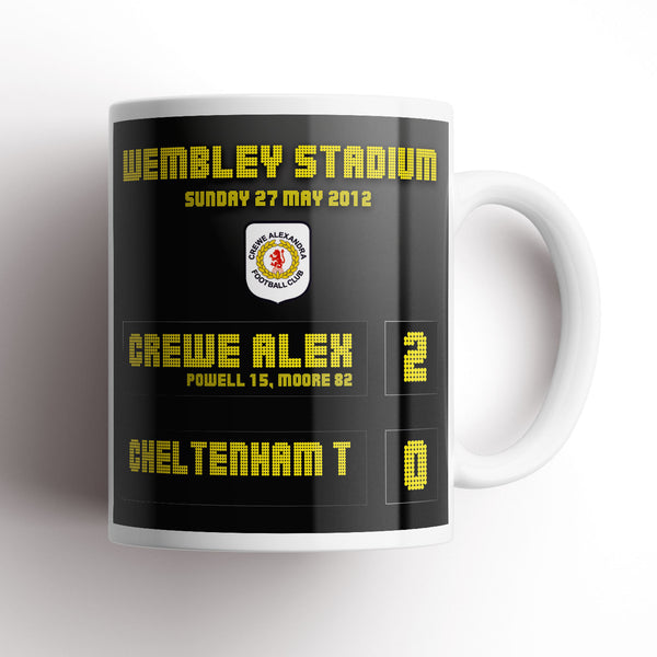 Crewe Alexandra Wembley 2012 Mug