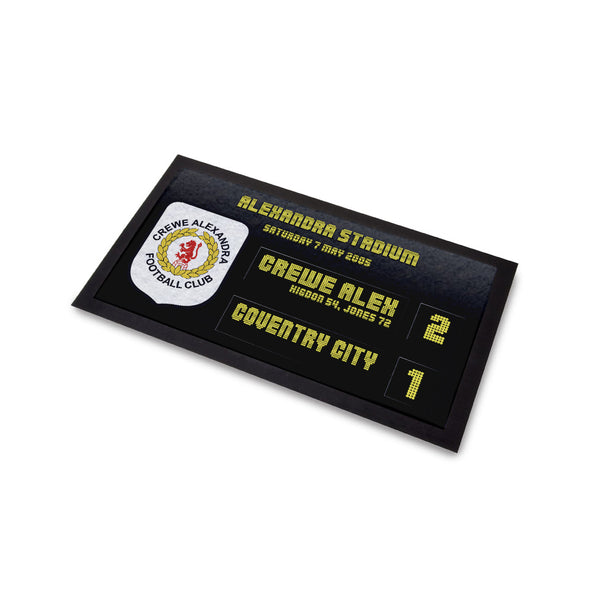 Crewe Alexandra Alexandra Stadium 2005 Bar Runner