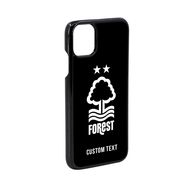 Nottingham Forest Black Crest Personalised Phone Cover