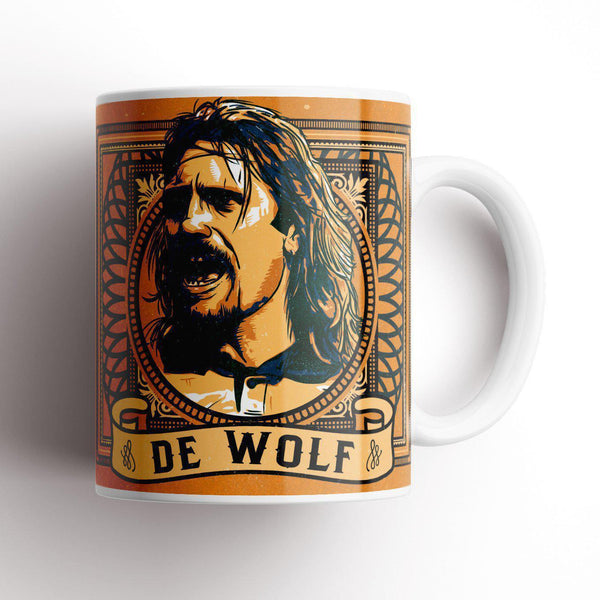 Grady Draws De Wolf Wolves Mug-Mugs-The Terrace Store