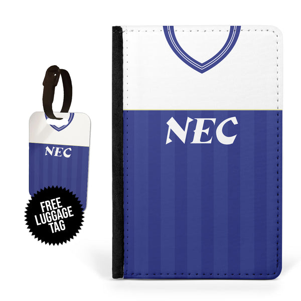 Everton 1986 Home Passport Case