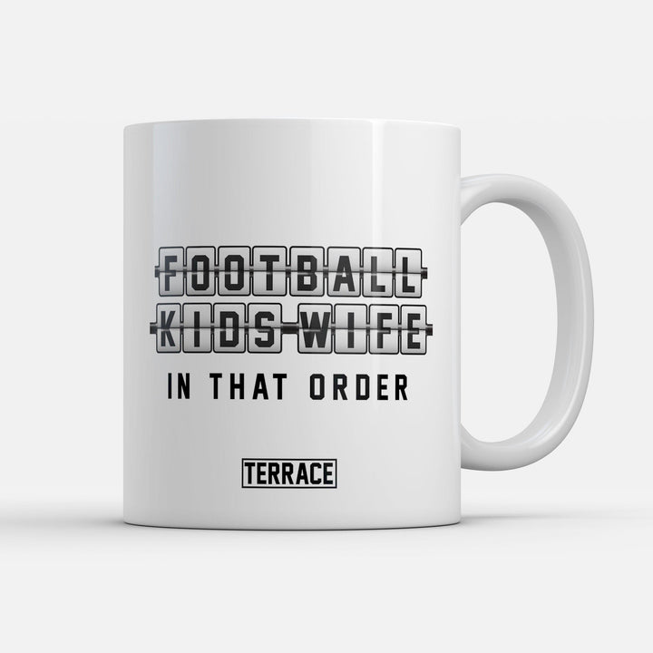 Football Kids Wife Mug-Mugs-The Terrace Store
