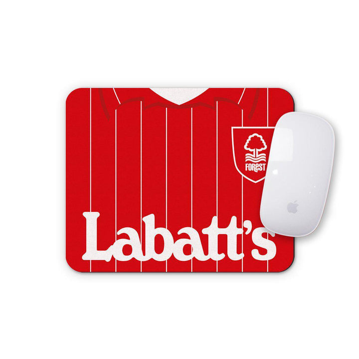 Nottingham Forest 1993 Home Mouse Mat-Mouse mat-The Terrace Store