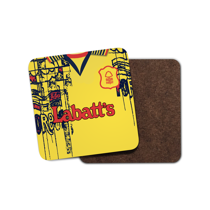 Nottingham Forest 1997 Away Coaster-Coaster-The Terrace Store
