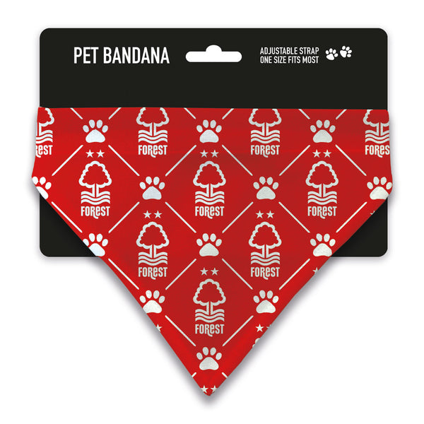 Nottingham Forest Crest Pet Bandana