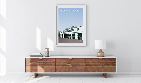 Home Park Illustrated Poster-Posters-The Terrace Store