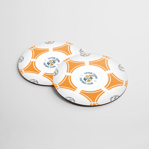 Luton Town Retro Football Coaster Set