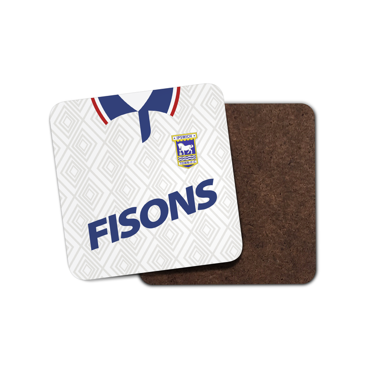 Ipswich Town 1991 Away Coaster-Coaster-The Terrace Store