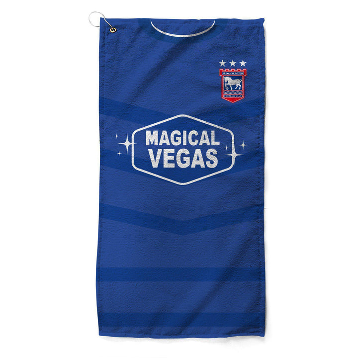 Ipswich Town 2019 Home Golf Towel-Golf Towels-The Terrace Store