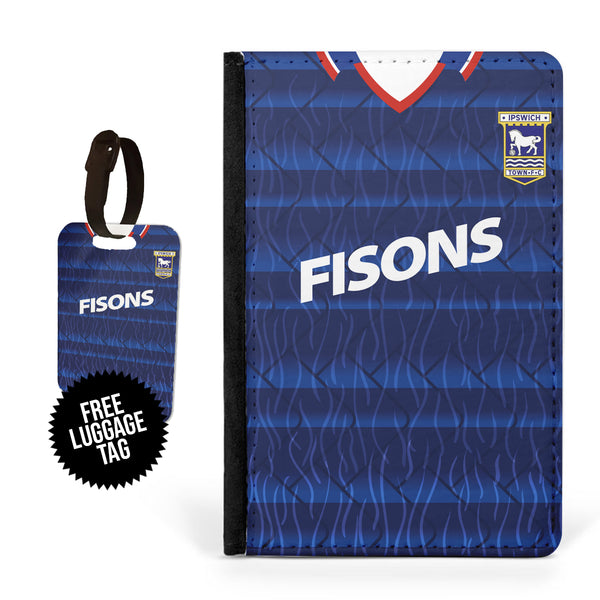 Ipswich Town 1989 Home Passport Case