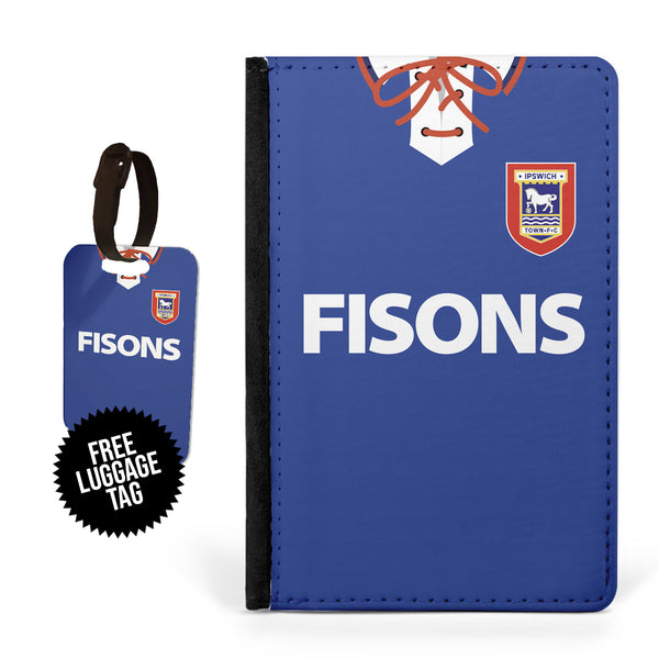 Ipswich Town 1993 Home Passport Case