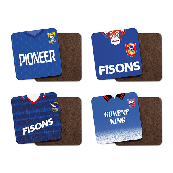 Ipswich Town Kit Culture Coaster Set