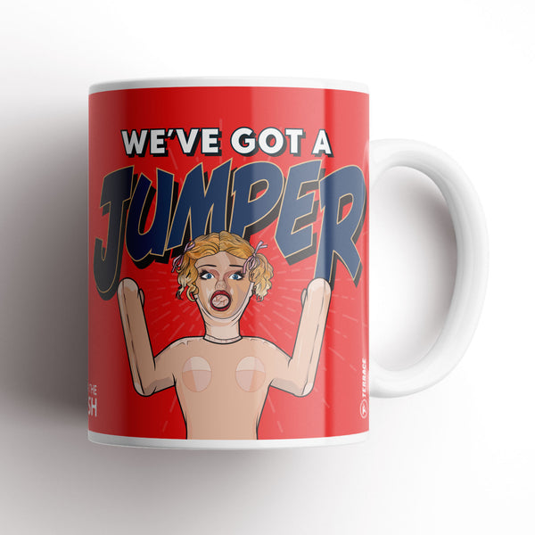 Undr The Cosh Jumper Mug