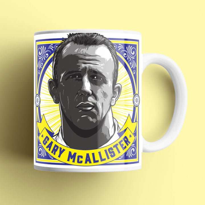 Leeds Legends Mugs *choose Your Player* Standard Mug / Gary Mcallister