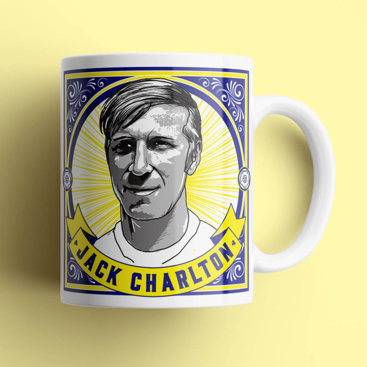 Leeds Legends Mugs *choose Your Player* Standard Mug / Jack Charlton