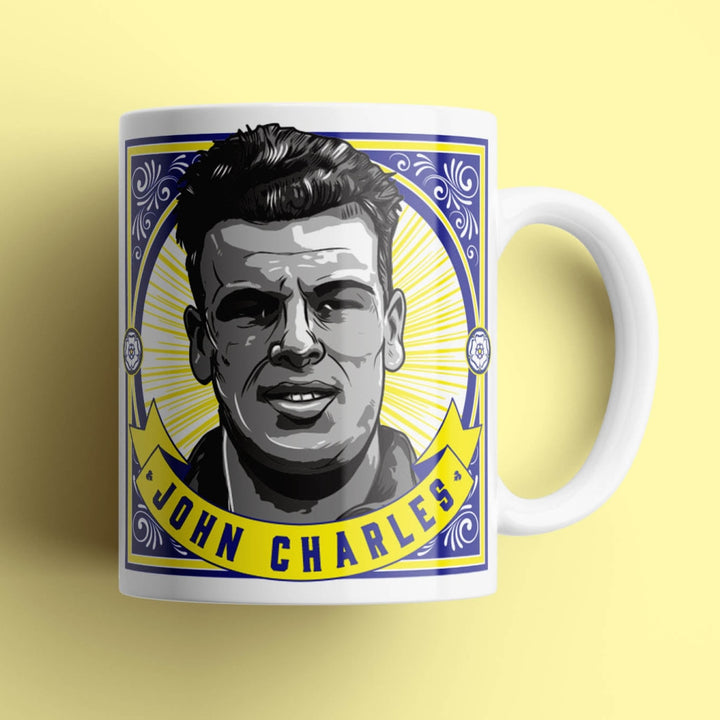 Leeds Legends Mugs *choose Your Player* Standard Mug / John Charles