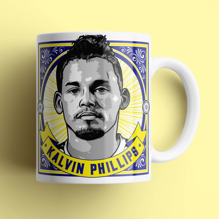 Leeds Legends Mugs *choose Your Player* Standard Mug / Kalvin Phillips