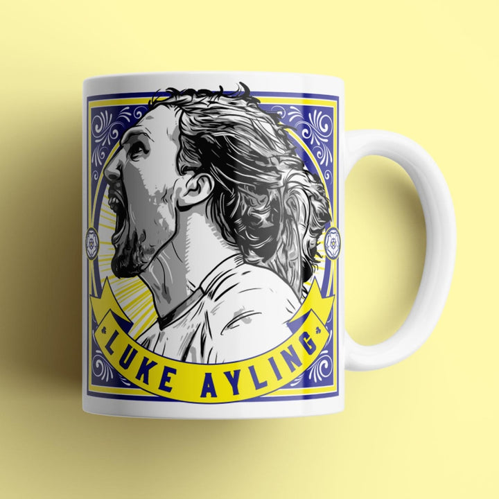Leeds Legends Mugs *choose Your Player* Standard Mug / Luke Ayling