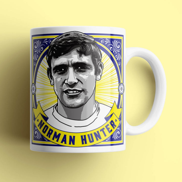 Leeds Legends Mugs *choose Your Player* Standard Mug / Norman Hunter