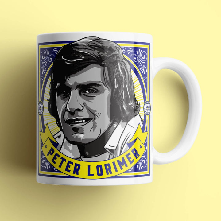 Leeds Legends Mugs *choose Your Player* Standard Mug / Peter Lorimer