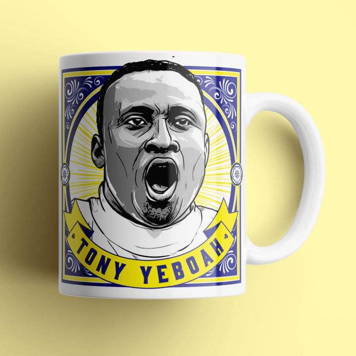 Leeds Legends Mugs *choose Your Player* Standard Mug / Tony Yeboah