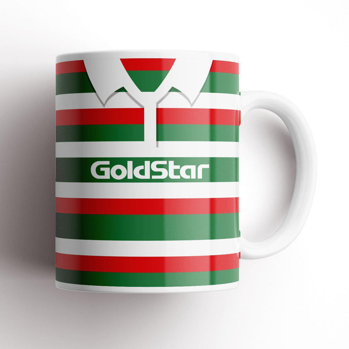 Leicester Tigers 1996 Retro Kit Mug-Rugby Mugs-The Terrace Store