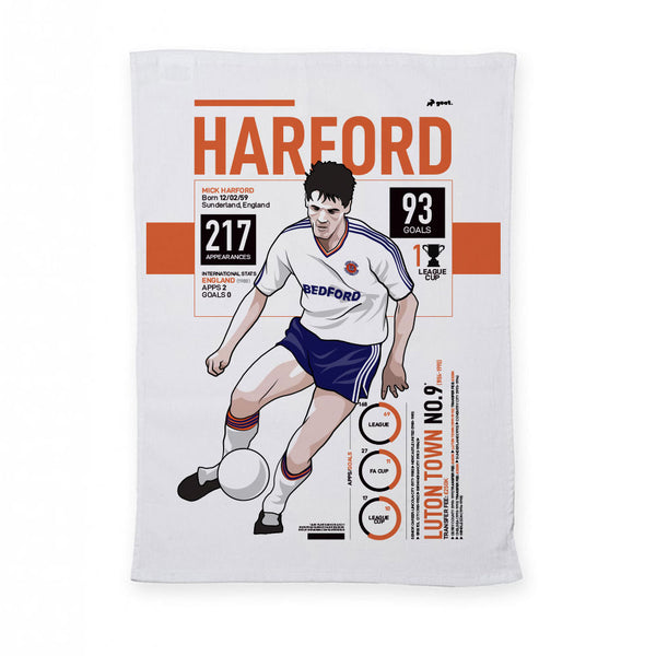 Luton Town Harford GOAT Tea Towel
