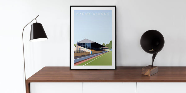 Manor Ground Illustrated Poster-Posters-The Terrace Store