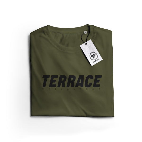 Terrace Casualwear Military Green T Shirt