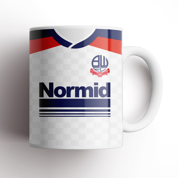 Bolton Wanderers 90 Home Kit Mug