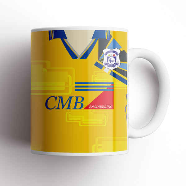 Cardiff City 98 Away Kit Mug