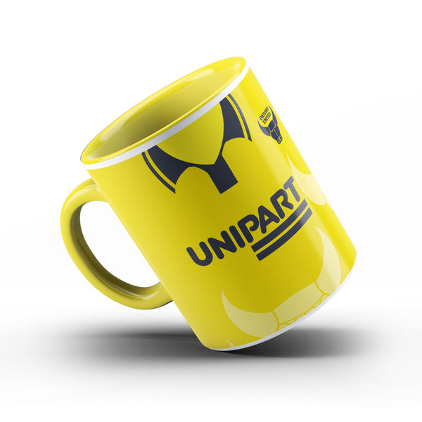 Oxford United 1996 Limited Edition Yellow handle & Inner Mug