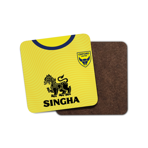 Oxford United 19-20 Home Coaster-Coaster-The Terrace Store