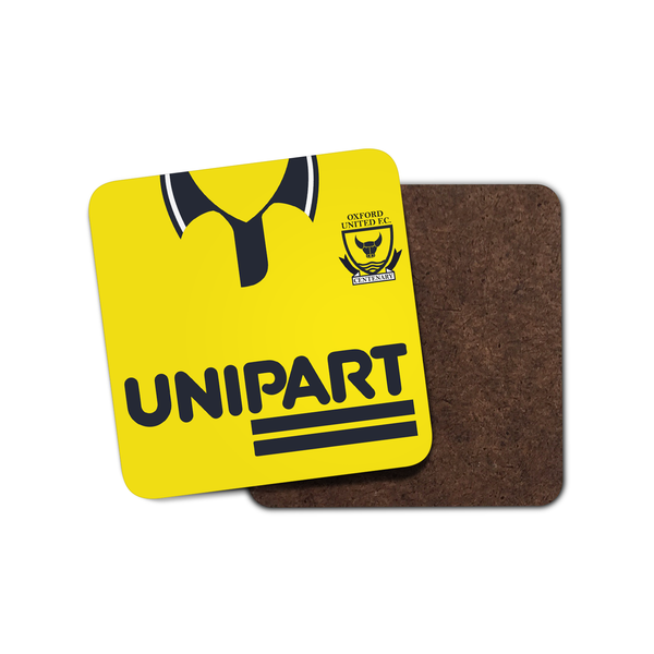 Oxford United 1993 Home Coaster-Coaster-The Terrace Store