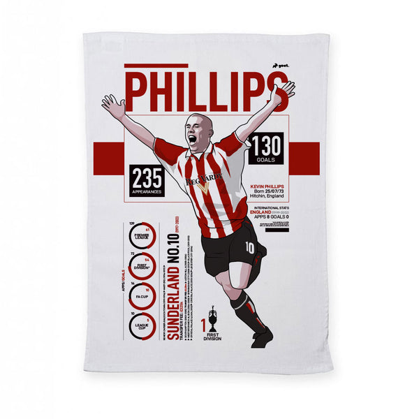 Sunderland Phillips GOAT Tea Towel