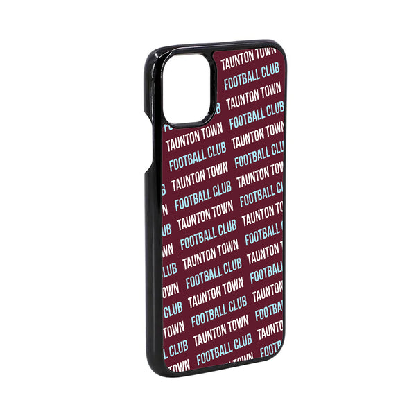 Taunton Town Text Repeat Phone Cover