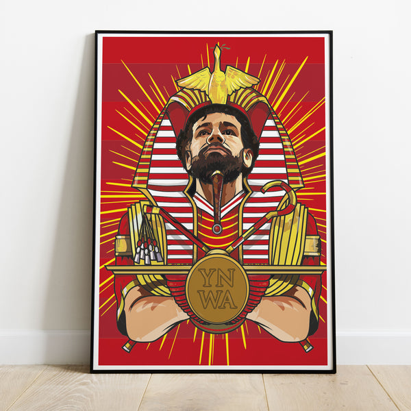 Pharaoh Salah Liverpool Poster