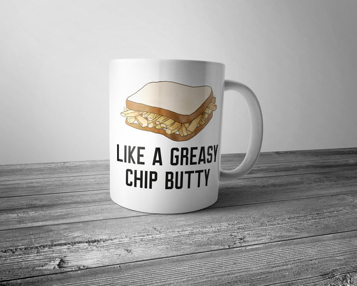 Sheffield Chip Butty Mug-Mugs-The Terrace Store