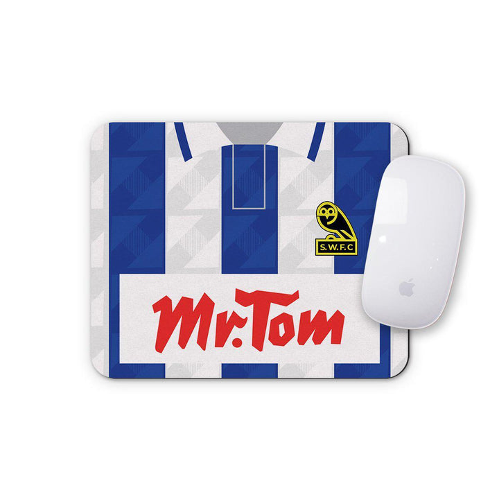 Sheffield Wednesday 1992 Home Mouse Mat-Mouse mat-The Terrace Store