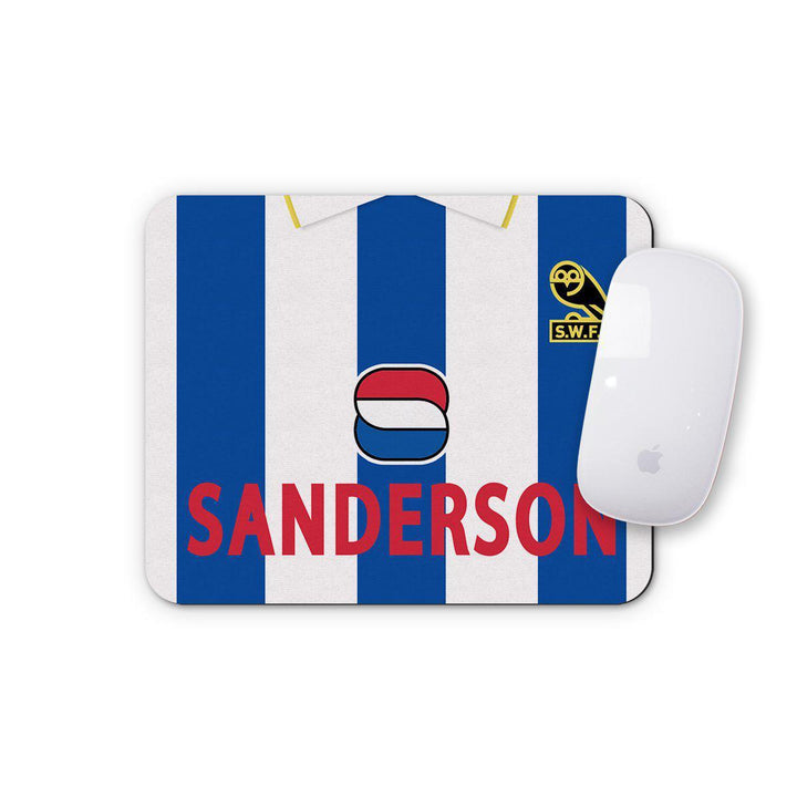Sheffield Wednesday 1994 Home Mouse Mat-Mouse mat-The Terrace Store