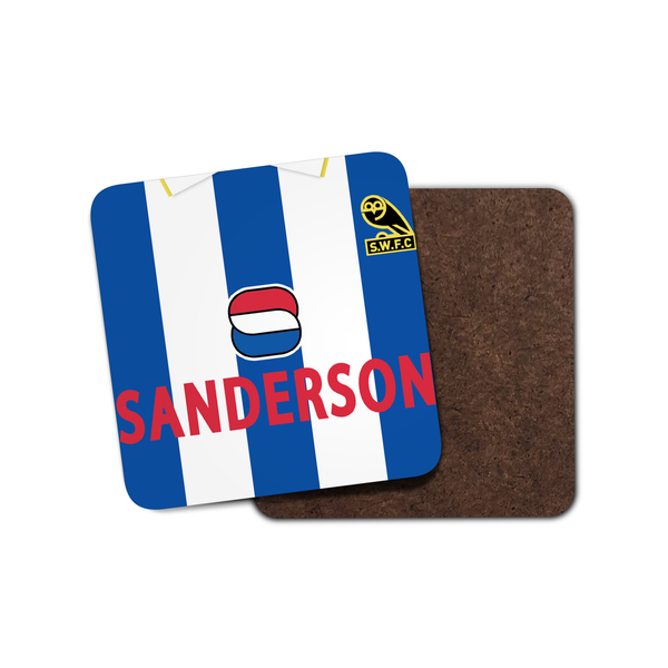 Sheffield Wednesday 1994 Home Coaster-Coaster-The Terrace Store