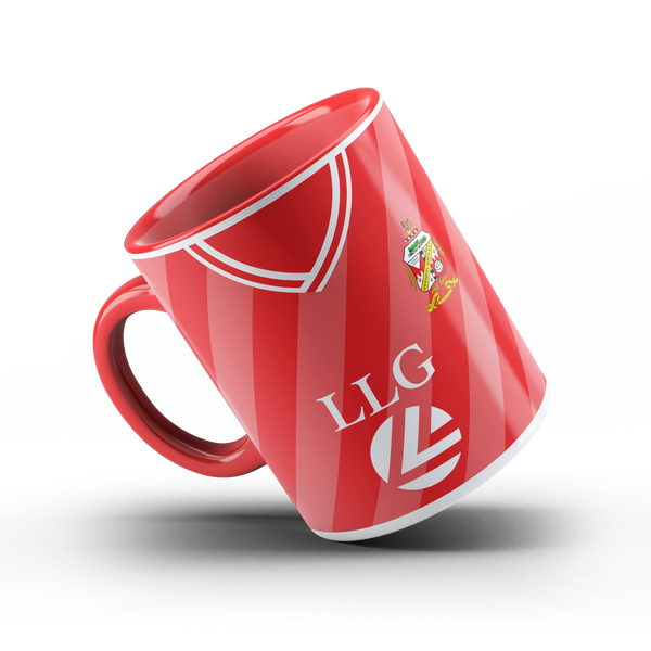 Limited Edition Swindon Town 1989 Red Handle and Inner Mug
